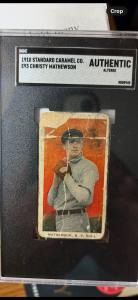 1910 E93 Christy Mathewson Giants HOF Card