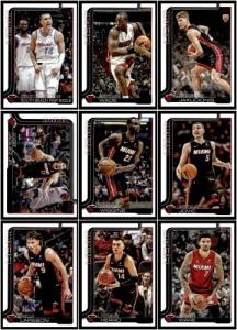 2025-26 Topps Miami Heat Basketball Team Set
