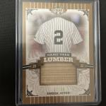 2022 Leaf Lumber Derek Jeter Bat Relic #17/30