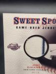 2001 Upper Deck Joe DiMaggio Jersey Patch Card