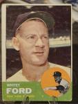 1963 Topps Whitey Ford Baseball Card #446