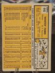 1963 Topps Whitey Ford Baseball Card #446