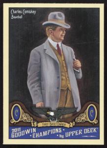 Upper Deck 2011 Goodwin Champions Charles Comiskey Card