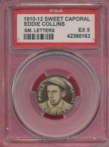 Eddie Collins Hall of Fame Pin Card PS5