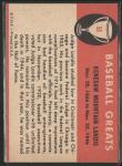 1961 Fleer Kenesaw Landis Baseball Card #53