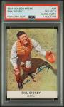 Bill Dickey 1961 Golden Press Autograph PSA 8