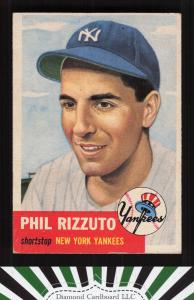 1953 Topps Phil Rizzuto #114 Baseball Card
