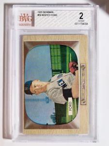 1955 Bowman #59 Whitey Ford Sports Card