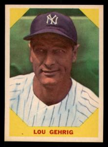 1960 Fleer Baseball Greats Complete Set Cards