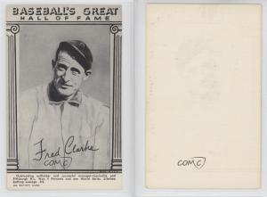 1974 Exhibits Fred Clarke Hall of Fame Card