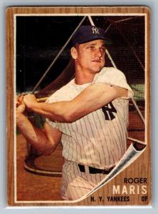 1962 Topps Roger Maris #1 Baseball Card