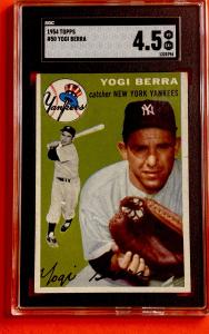 1954 Topps Yogi Berra #50 SGC 4.5 Card
