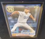 Clayton Kershaw 2024 Topps Black Border Card