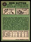 1967 Topps Don Sutton Dodgers Baseball Card #445