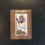 2022 Topps Allen & Ginter Bernie Williams Auto Card