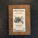 2022 Topps Allen & Ginter Bernie Williams Auto Card