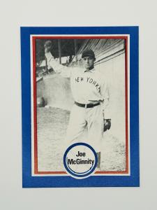 1976 Shakey's Pizza Joe McGinnity Hall of Fame Card
