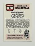 1976 Shakey's Pizza Joe McGinnity Hall of Fame Card