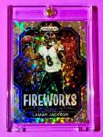Lamar Jackson Silver Disco Refractor Panini Prizm