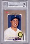 2001 Fleer Authority Mark Teixeira Gold Rookie Card