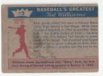 1959 Fleer Ted Williams #2 Babe Ruth Vintage Card