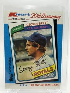 1982 Topps Kmart George Brett Baseball Card #38