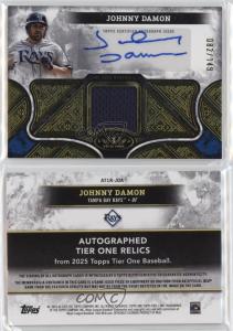 2025 Topps Tier One Johnny Damon Auto /149