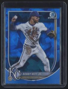 Bobby Witt Jr. 2025 Bowman Chrome Sapphire Card