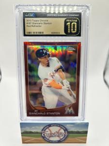 Giancarlo Stanton 2013 Topps Chrome Red Refractor
