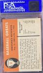 1961 Fleer Baseball Greats Christy Mathewson Card