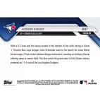 2025 Topps Now Addison Barger World Series Card