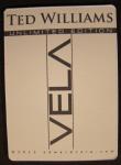 Edward Vela Ted Williams Boston Red Sox Sketch Card