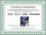 2025 Blue Jays ALCS Game Program