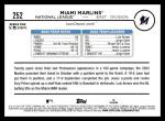 2024 Topps Miami Marlins Team Card #252 Aqua