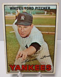 1967 Topps Whitey Ford Baseball Card #5