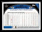 2009 Topps Alex Rodriguez Black Card Yankees