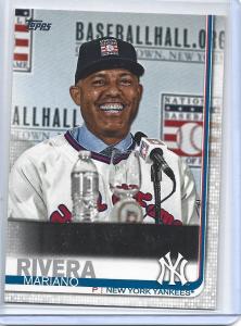 2019 Topps Mariano Rivera Legend Variation #505
