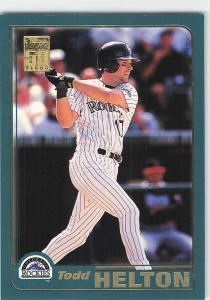 Todd Helton Baseball Cards - Choose Your Favorite