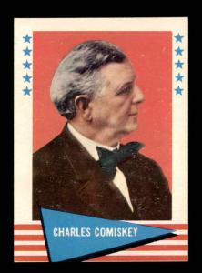 1961 Fleer Charles Comiskey Card #18
