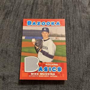2006 Topps Bazooka Mike Mussina Jersey Card