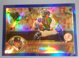 2003 Topps Chrome Jorge Posada Refractor #167