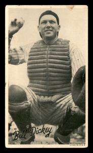 1936 Goudey Bill Dickey Wide R314 Card