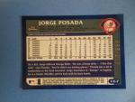 2003 Topps Chrome Jorge Posada Refractor #167