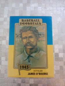 1980 SSPC Baseball Immortals Jim O'Rourke #37