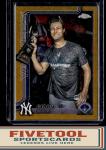 2025 Topps Chrome Gerrit Cole Gold Logofractor #110
