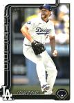 2025 Topps Clayton Kershaw LA Dodgers Card