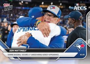 Don Mattingly 2025 World Series Topps NOW #892