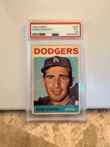 1964 Topps #200 Sandy Koufax HOF Card