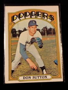 1972 Topps Don Sutton Baseball Card #530