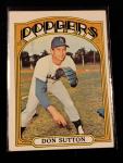 1972 Topps Don Sutton Baseball Card #530